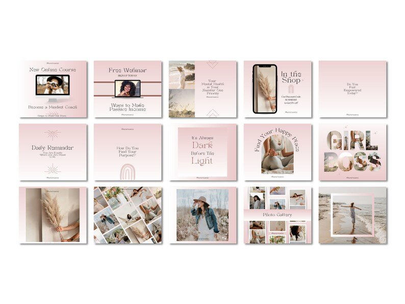 Facebook Post Canva Template, Budget Template Facebook, Facebook Template Canva for Coaches, Social Media Post, Facebook Marketing - Image 5