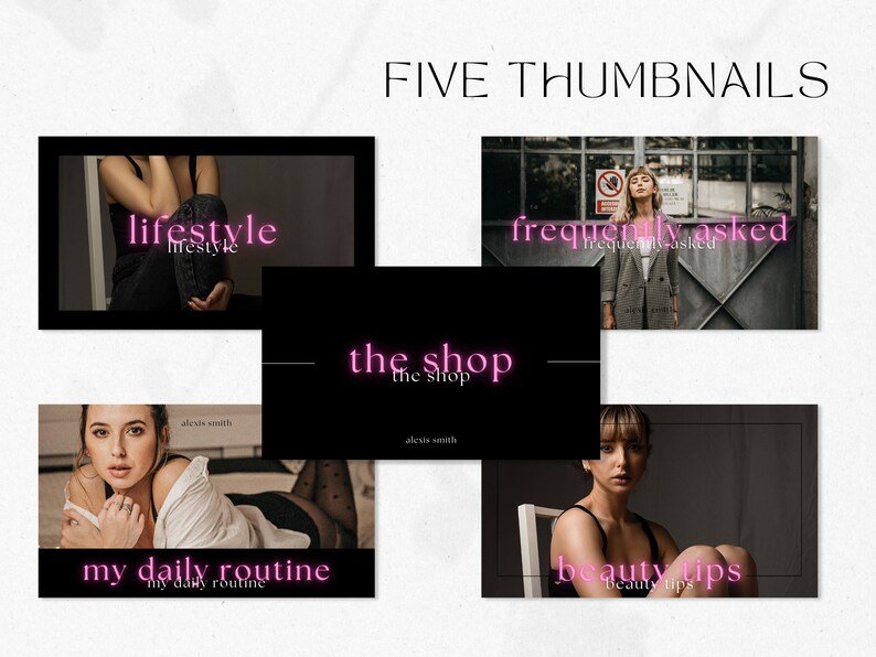 Youtube Banner, Youtube Channel Art, Youtube Branding Kit, Youtube Thumbnail, Youtube Intro, Youtube Channel Kit, Youtube Template - Image 7